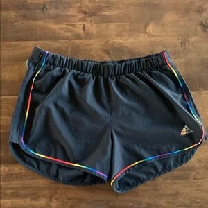 Adidas Black Athletic Shorts Lightweight Design